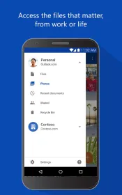 Screenshot Microsoft OneDrive