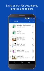 Screenshot Microsoft OneDrive