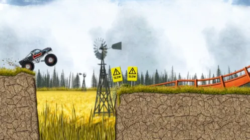 Screenshot Stickman Downhill Monstertruck