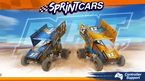 Screenshot Dirt Trackin Sprint Cars
