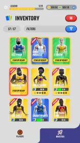 Screenshot Простой спортивный менеджер