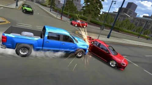 Screenshot Car Driving Simulator: SF