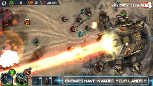 Screenshot Defense Legend 4: Sci-Fi TD