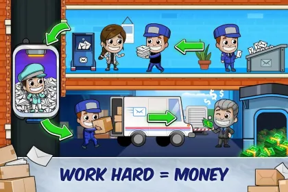 Screenshot Idle Mail Tycoon