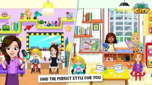 Screenshot My City : История любви