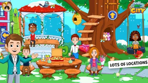 Screenshot My City : История любви
