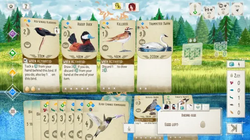 Screenshot Wingspan (Крылья)