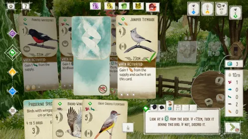 Screenshot Wingspan (Крылья)