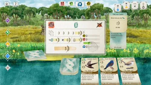 Screenshot Wingspan (Крылья)
