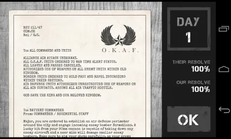 Screenshot Air Defense Command