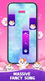 Screenshot Catch Tiles: Piano Game