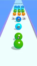 Screenshot Ball Run 2048