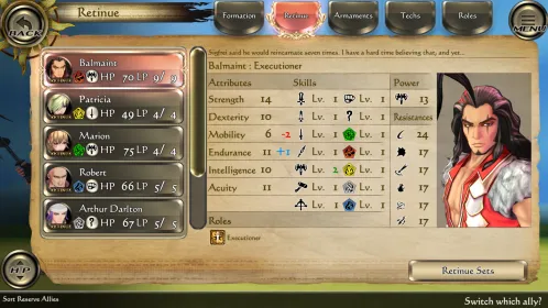 Screenshot SaGa SCARLET GRACE : AMBITIONS