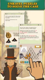 Screenshot Layton: Curious Village in HD