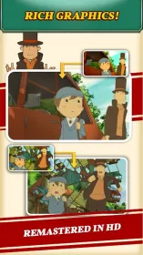 Screenshot Layton: Curious Village in HD