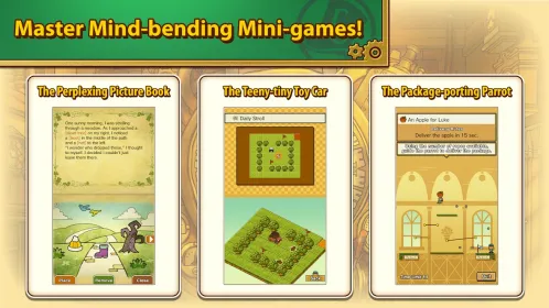 Screenshot Layton: Unwound Future in HD