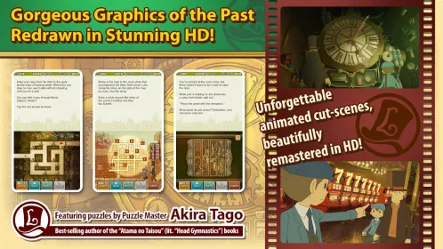 Screenshot Layton: Unwound Future in HD