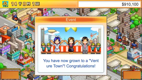 Screenshot Venture Towns