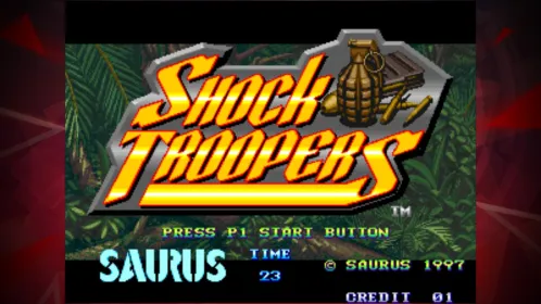 Screenshot SHOCK TROOPERS ACA NEOGEO