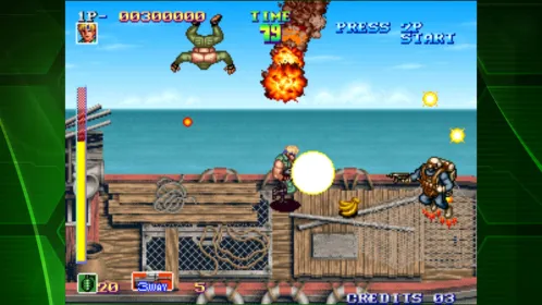 Screenshot SHOCK TROOPERS ACA NEOGEO