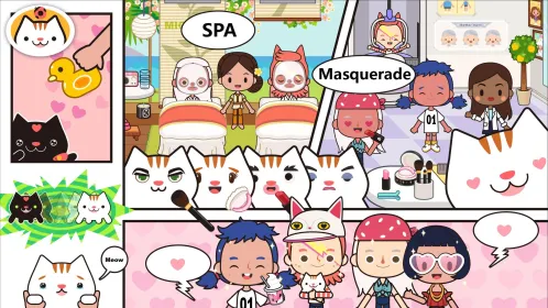 Screenshot Мой город - Miga Town