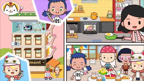 Screenshot Мой город - Miga Town