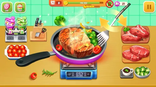 Screenshot Crazy Kitchen: Cooking Game