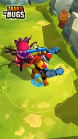 Screenshot Tanks vs Bugs