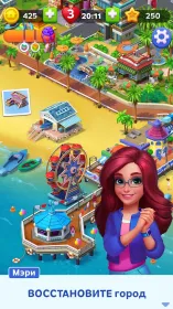 Screenshot Match Town Makeover: три в ряд