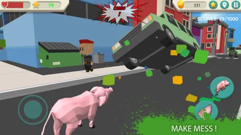 Screenshot Crazy Pig Simulator