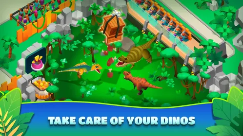 Screenshot Dinosaur Park: Jurassic Tycoon