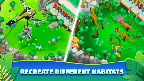 Screenshot Dinosaur Park: Jurassic Tycoon