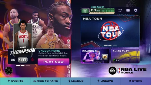 Screenshot EA SPORTS™ NBA LIVE Mobile