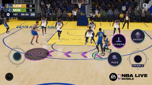 Screenshot EA SPORTS™ NBA LIVE Mobile