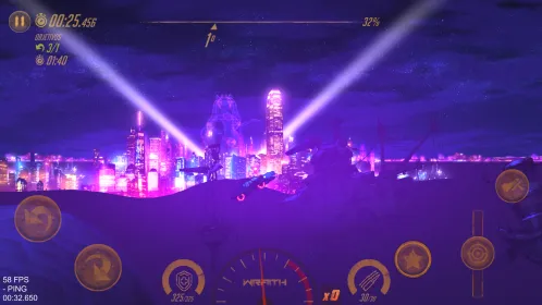 Screenshot Road Warrior Nitro: пустыня