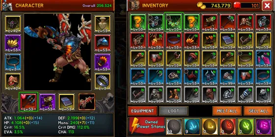 Screenshot Death Dungeon : Demon Hunting RPG