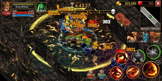 Screenshot Death Dungeon : Demon Hunting RPG