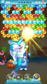 Screenshot Bubble Shooter: Cat Pop Island