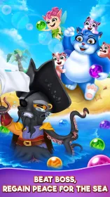 Screenshot Bubble Shooter: Cat Pop Island