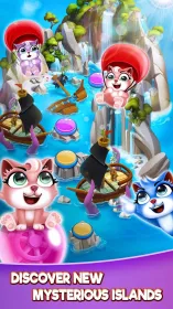 Screenshot Bubble Shooter: Cat Pop Island