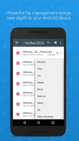 Screenshot Менеджер File Commander