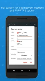 Screenshot Менеджер File Commander