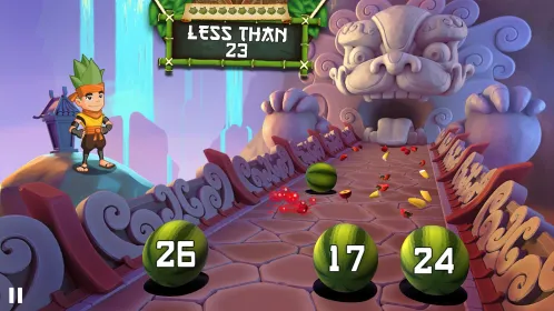Screenshot Fruit Ninja: Math Master
