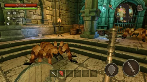 Screenshot Ghoul Castle 3D – Action RPG