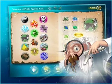 Screenshot Doodle God Blitz HD: Алхимия
