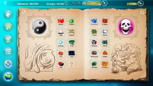 Screenshot Doodle God Blitz HD: Алхимия