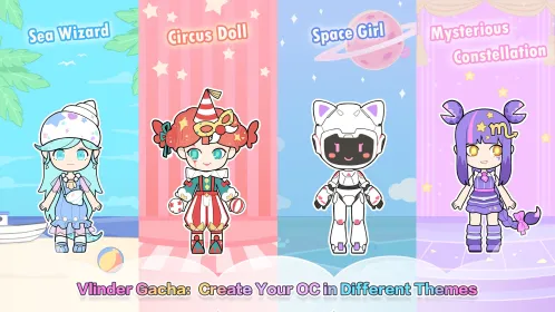 Screenshot Vlinder Gacha：гача лайф игра
