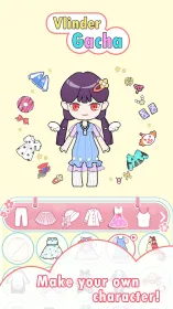 Screenshot Vlinder Gacha：гача лайф игра