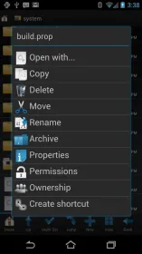 Screenshot Root Browser