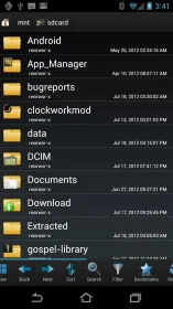 Screenshot Root Browser